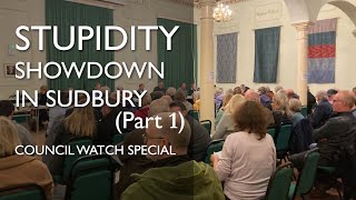 Stupidity SHOWDOWN in Sudbury, Suffolk. Part 1