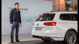 VW Passat Facelift 2019 Premiere: Sitzprobe im Plug-in-Hybrid GTE