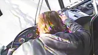 Bus Passengers Take Control After Driver Passes Out