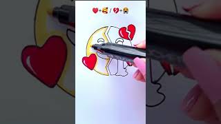 #art 🖼️🖼️🖼️ #creativeart | Emoji satisfying creative art |