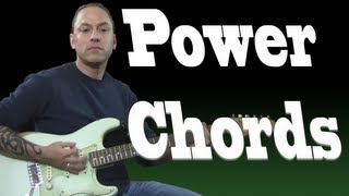 Guitar Chord Lesson - Learn How to Play Power Chords