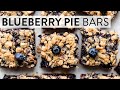 Blueberry Pie Bars | Sally's Baking Recipes