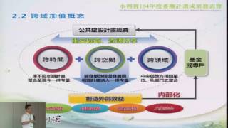 【104年度】水資源開發規劃跨域加值方案可行性研究評估