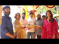 actress pooja hegde hilarious fun at ssmb28 pooja ceremony namrata shirodkar raibow tv