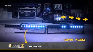 BeamZ LCB-48 Color Unit 16x 3W Tri-color LEDs DMX 150.550 BeamZ Professional