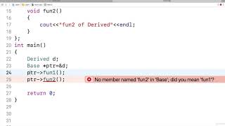 165 Demo#1 Base Class Pointer Derived Class Object