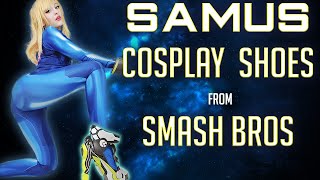 SAMUS Cosplay Shoes Tutorial Timelapse