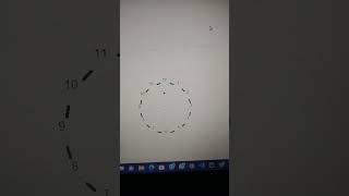 Draw A Beautiful ❤️ Clock ⌚ Design Using Python Turtle 🐢 । #pythongraphics #python #shorts #coding