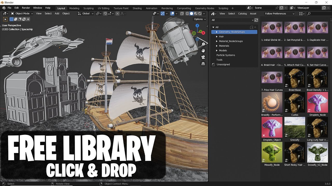 Free Blender Assets' Library You Should Get! - YouTube