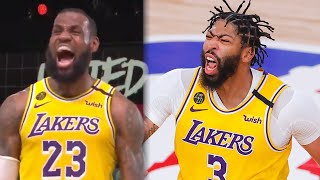 Anthony Davis & Lebron James LOSE THEIR MINDS After Clutch Win In Game 4! | NBA FINALS 2020