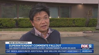 Superintendent Placed On Leave After Controversial Comments