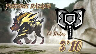 [MHRise:SB] Furious Rajang - Charge Blade [3'10] TA Rules (13.0.1)