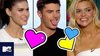 Zac Efron, Alexandra Daddario \u0026 The Baywatch Cast Go Speed Dating | MTV Movies