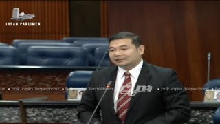 Ucapan terakhir Rafizi Ramli di Dewan Rakyat