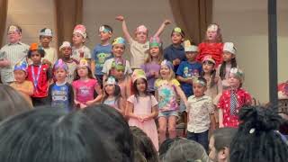 Elan's 1st Concert - Kindergarten, March, 2024