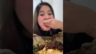 #MUKBANG NASI PADANG PAKE RENDANG  MAMA FUJI ENAK GAK YA ? #MAKAN #KULINER #JAJAN #MAUDY #RENDANG