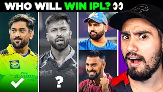 HARDIK Bhai.. I'M SORRY! 👀 : MY IPL Playoffs Predictions 💀 | CSK vs GT & MI vs LSG