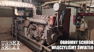 Schron pod prądem z Dieslem wielkości człowieka - Urbex Relax