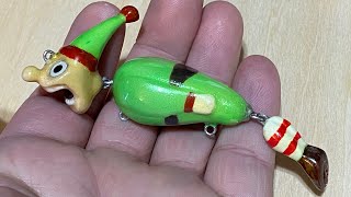 MERRY CHRISTMAS Elf fishing lure #christmas #fishing #lures