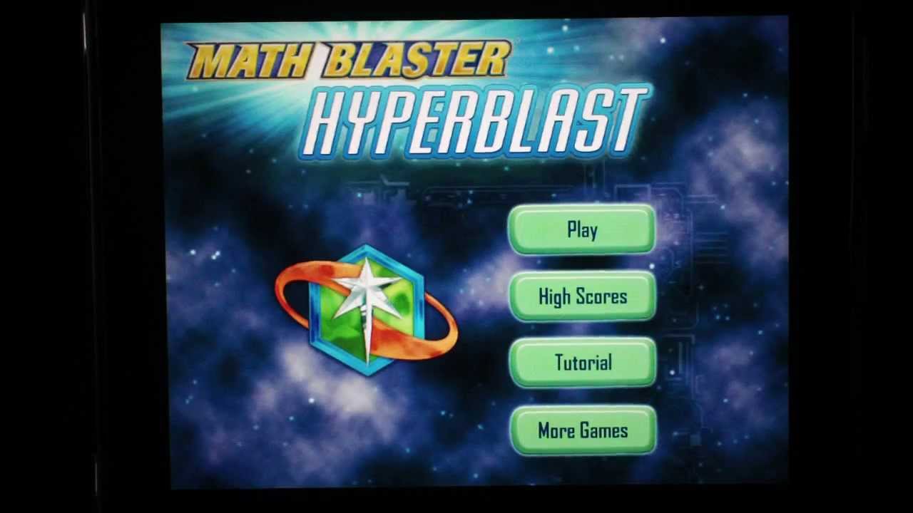 IPad App Review: "Math Blaster HyperBlast" Free - YouTube