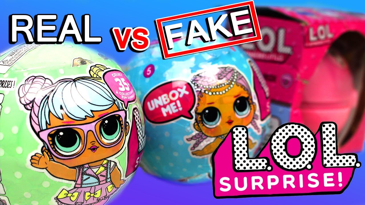 Fake Lol Surprise Toys Youtube