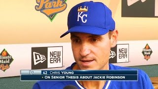 KC@OAK: Young talks about Robinson and the media