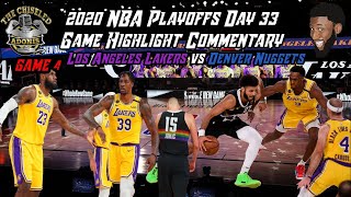 2020 NBA Playoffs Western Conference Finals Game Highlight Commentary | LAL vs DEN | Chiseled Adonis