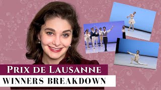 Prix de Lausanne WINNERS Breakdown 🩰 9 Scholarship Recipients | Ballet Insights | Kathryn Morgan