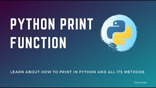 Different ways to use print function in python programing.