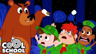 Cub Scouts and the Bear | A Stupendous Drew Pendous Camping Adventure | Cartoons for kids