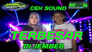 RISWANDA DAN IMA PRODUCTION CEK SOUND UNIVERSARY KE 8 DI LAPANGAN PADOMASAN-JOMBANG-JEMBER