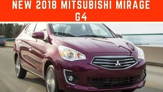 new 2018 Mitsubishi Mirage G4