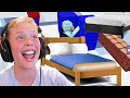 Escape my LITTLE BROTHER .. (Roblox Bedwars)