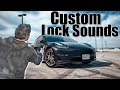 Changing your tesla lock sound!