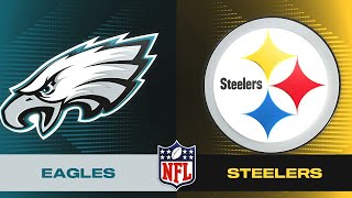 Madden NFL 23 - Philadelphia Eagles Vs Pittsburgh Steelers Simulation PS5 (Madden 24 Rosters)