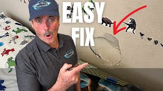 The Easiest Way to Repair Drywall Damage