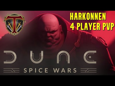 Baron Harkonnen Faces THE PADISHAH EMPEROR  Dune Spice Wars 4 Player PVP