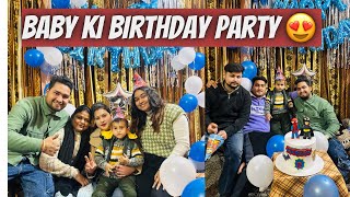 Baby ki birthday party 😍| Family vlog @allrounderboyasr