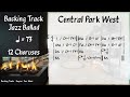 Central Park West (73 BPM) - Backing Track