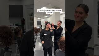 Guessing Cosmetology school sounds #beautyschool #hairstylist #har #haircare