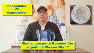 Sind Kannenfilter überhaupt Wasserfilter? Braucht man sie überhaupt?