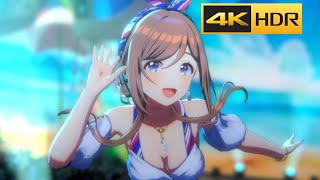 4K HDR「キミとセミブルー」 (水着 姫崎莉波 SSR)【学マス/学園アイドルマスタ/Gakumas MV】