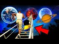 SHINCHAN AND FRANKLIN TRIED THE IMPOSSIBLE LADDER TO SPACE CHALLENGE GTA 5