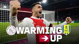 WARMING UP 🌡 | Ajax 🆚 RKC Waalwijk