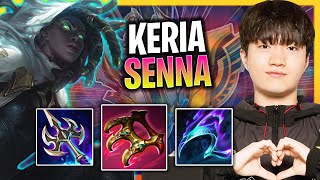 KERIA IS INSANE WITH SENNA SUPPORT! | T1 Keria Plays Senna Support vs Nautilus!  Season 2024