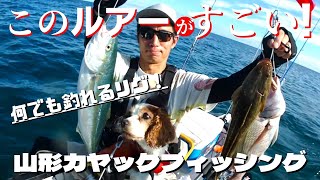 このルアーがすごい！何でも釣れるリグで楽しむカヤックフィッシング in 山形！【釣行No.017】