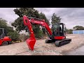 Earth Moving Machines Used Kubota Kx165 5 Crawler Excavator With Thumb In Shanghai Yard