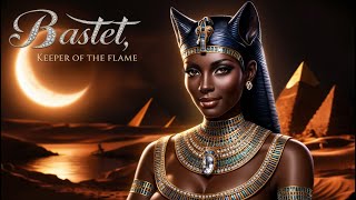 Bastet, Keeper of the Flame (Lyric Video) | Tribute to Egyptian Goddess