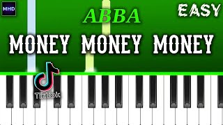 ABBA - Money Money Money - EASY Piano Tutorial