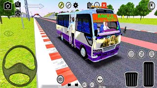 Toyota Coaster Minibus Mod Drive - Proton Bus Simulator 2024 Gameplay